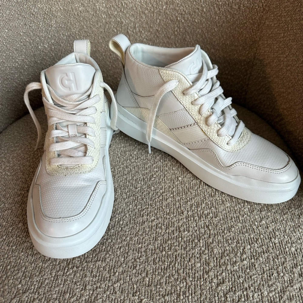 Cole Haan GrandPro Rally Midcut Sneaker - White - Low-top Sneakers - Picture 7 of 11